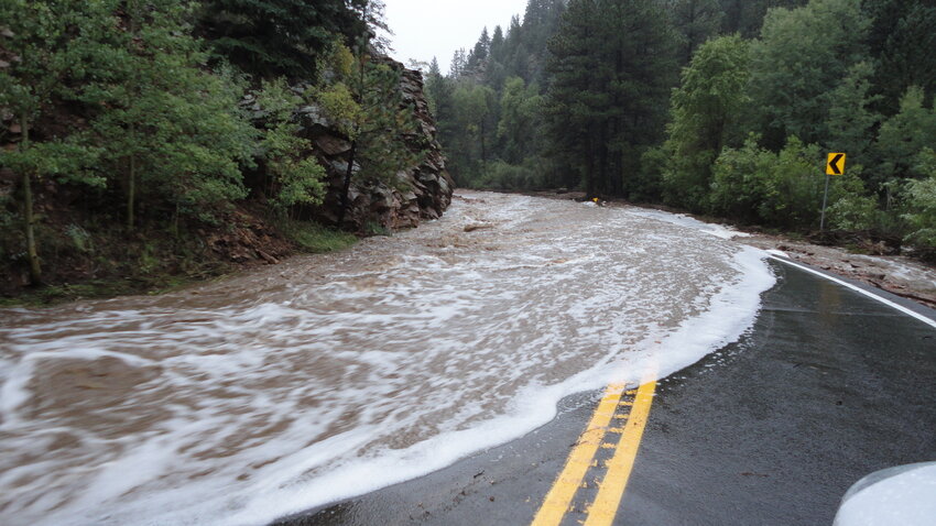 The flooding damaged or destroyed nearly 485 miles of roads and 50 bridges across Colorado.